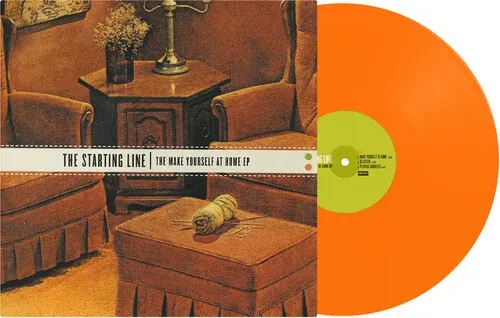 Виниловая пластинка The Starting Line - Make Yourself At Home EP [New Vinyl LP] Colored Vinyl, Orang