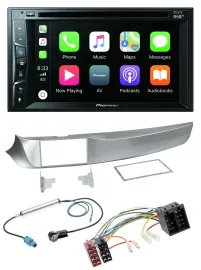 Pioneer MP3 USB DVD Bluetooth DAB 2DIN Autoradio für Alfa Giulietta 05/2010-10/2