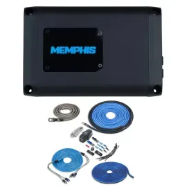 Memphis PRX1000.1V2 1000W RMS Class-D Monoblock Amplifier w/ Amp Kit