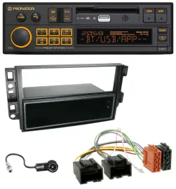 Pioneer DAB MP3 USB Bluetooth Autoradio für Chevrolet Aveo Epica Captiva 06-11