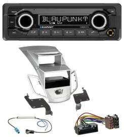Blaupunkt MP3 Bluetooth USB AUX Autoradio für Ford Fiesta Display 10-17 silber