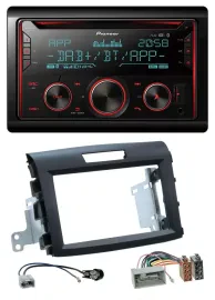 Автомагнитола для Honda CR-V (FR5/FR6, с 2012) Pioneer 2DIN, DAB, Bluetooth, USB, CD