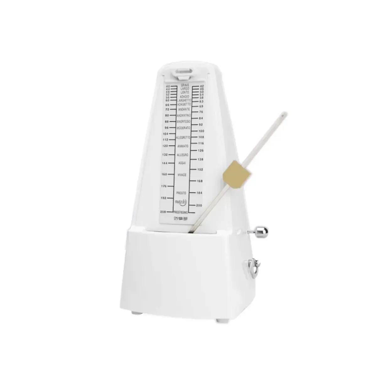 Метроном механический Musedo M-20-WH White