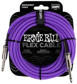 Инструментальный кабель Ernie Ball 6420 6м Flex Purple