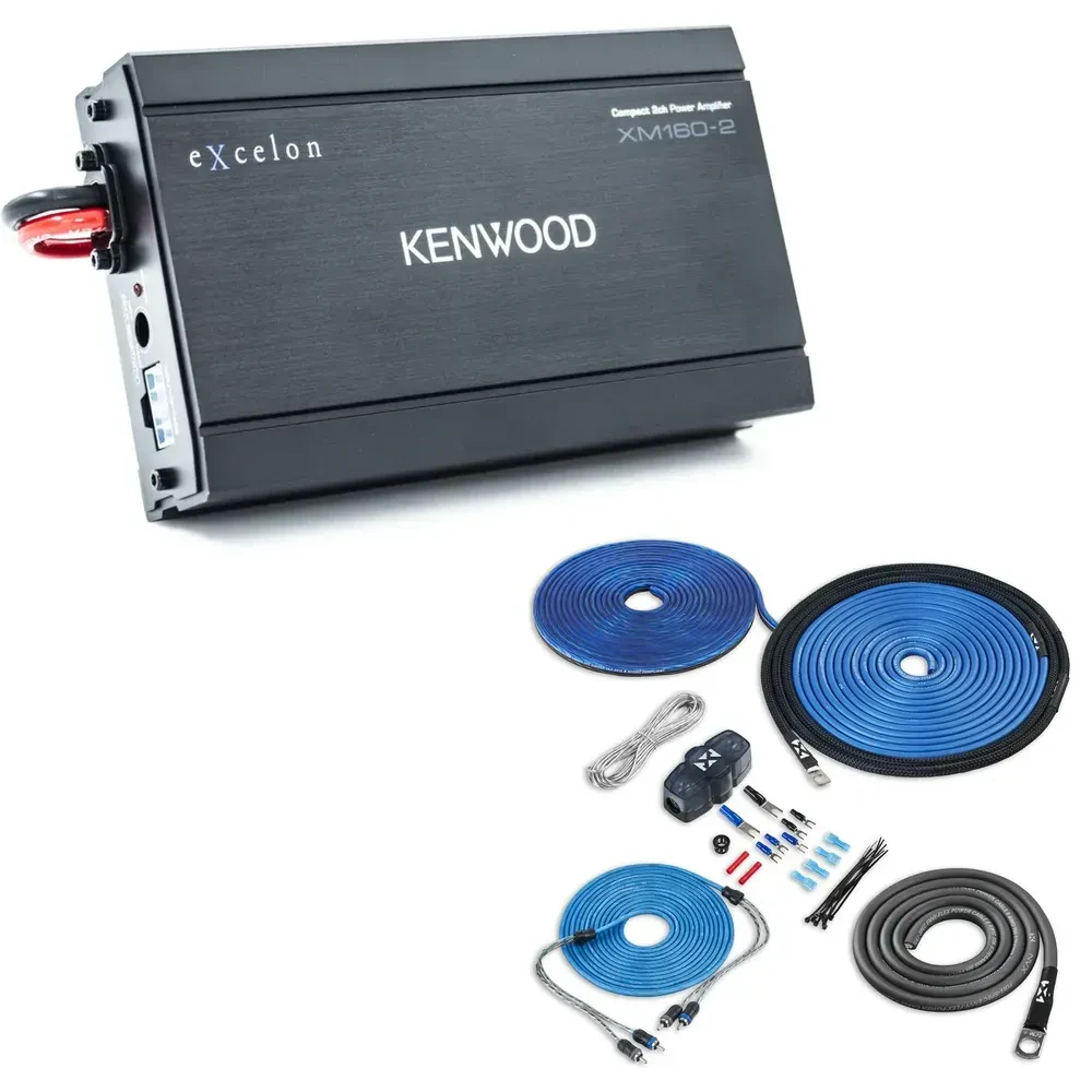 Усилитель для мотоцикла Kenwood eXcelon XM160-2-98 для Harley-Davidson 1998–2013 (набор)