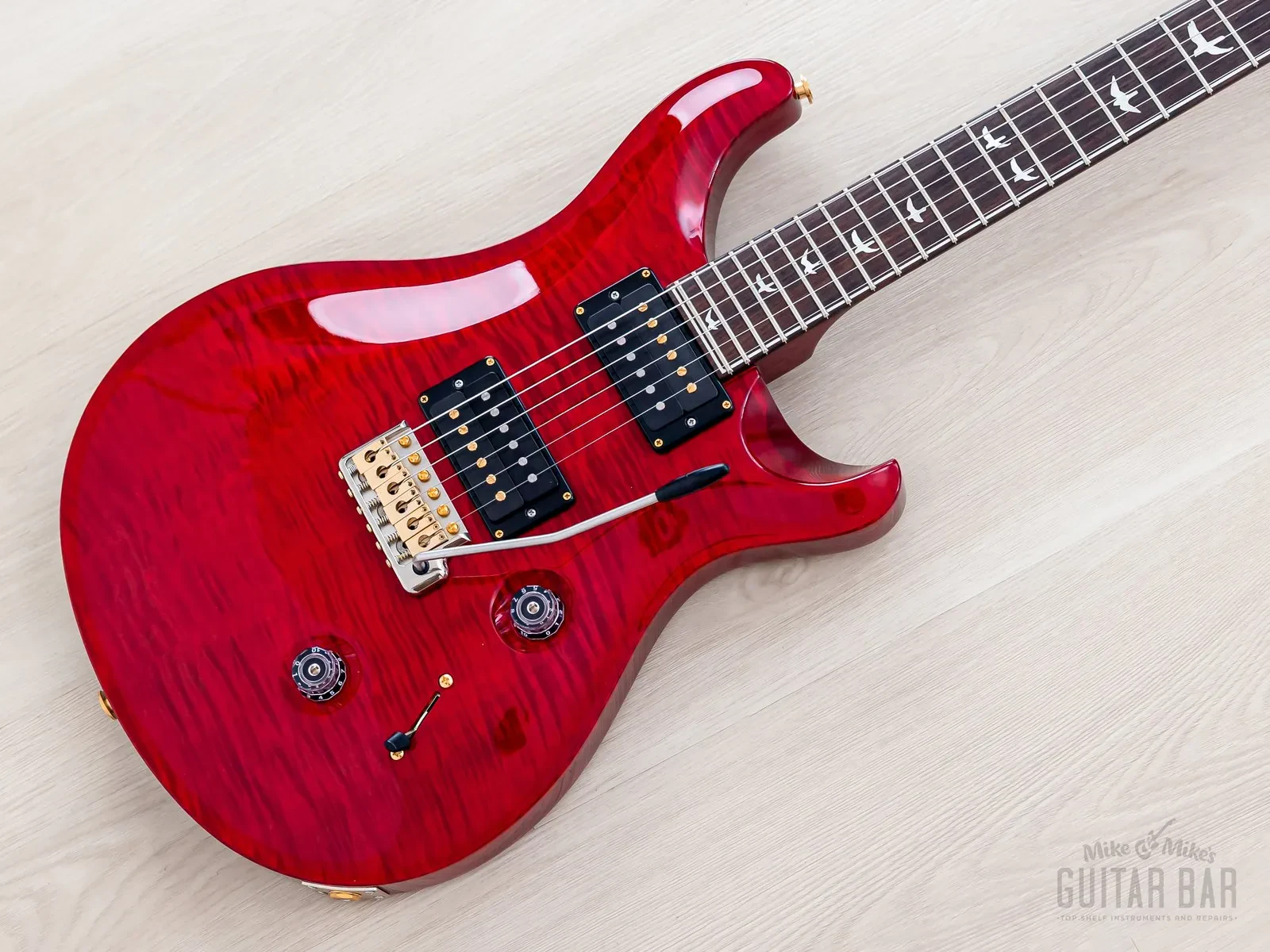 Б/У электрогитара PRS 30th Anniversary Custom 24 Trem 10 Top 2015 с кейсом, бирками