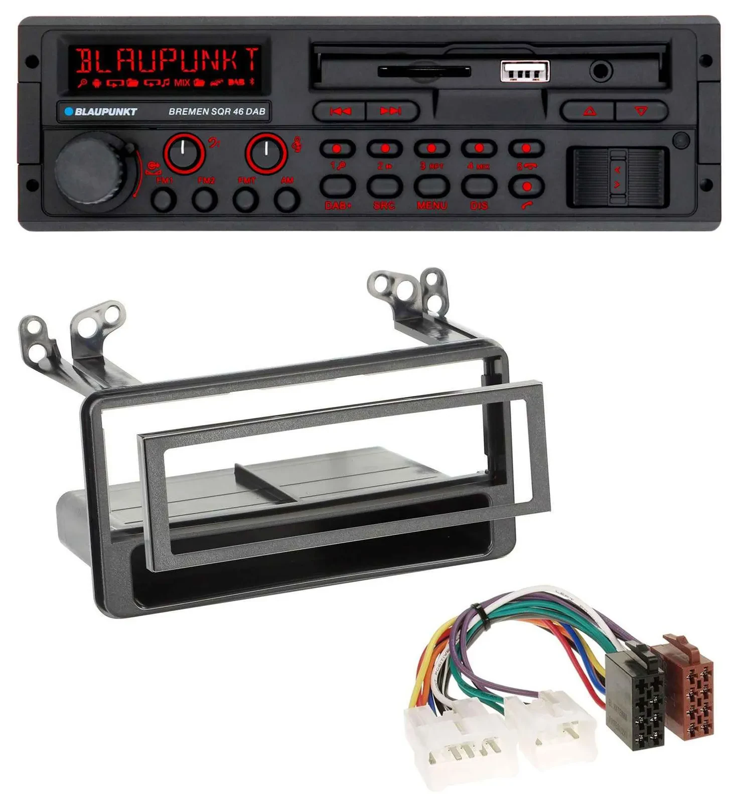 Blaupunkt SD MP3 USB Bluetooth DAB Autoradio für Toyota MR2, RAV4, Yaris Verso
