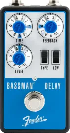 Fender Bassman® Delay Bass Effect Pedal MODEL #: 0234612000 - Rep Sample