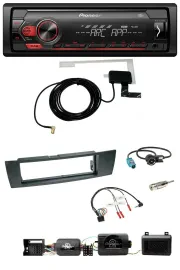 Pioneer 1DIN USB DAB MP3 Lenkrad Autoradio für BMW 1er 2004-2013 E87
