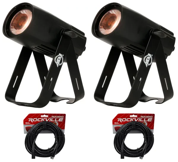 Светодиодный прибор American DJ Saber Spot DTW Compact LED с кабелем (пара)