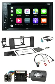 Pioneer Lenkrad USB DVD Bluetooth DAB 2DIN Autoradio für BMW 5er E39 01-04 Aktiv