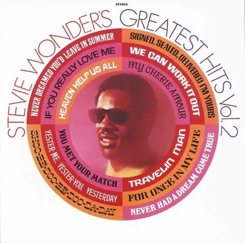Виниловая пластинка Stevie Wonder – Greatest Hits, Vol. 2 (Braille Cover), 180 г, 2018