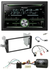 Pioneer Bluetooth Lenkrad DAB 2DIN USB CD Autoradio für Mitsubishi ab 2012 Outla
