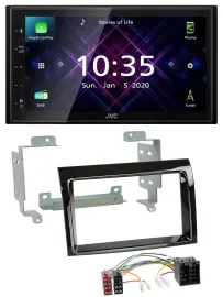 JVC DAB 2DIN MP3 Bluetooth USB Autoradio für Peugeot Boxer Citroen Jumper Fiat D