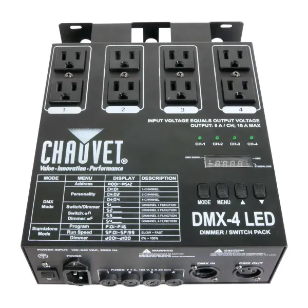 DMX-пульт Chauvet DJ DMX-4