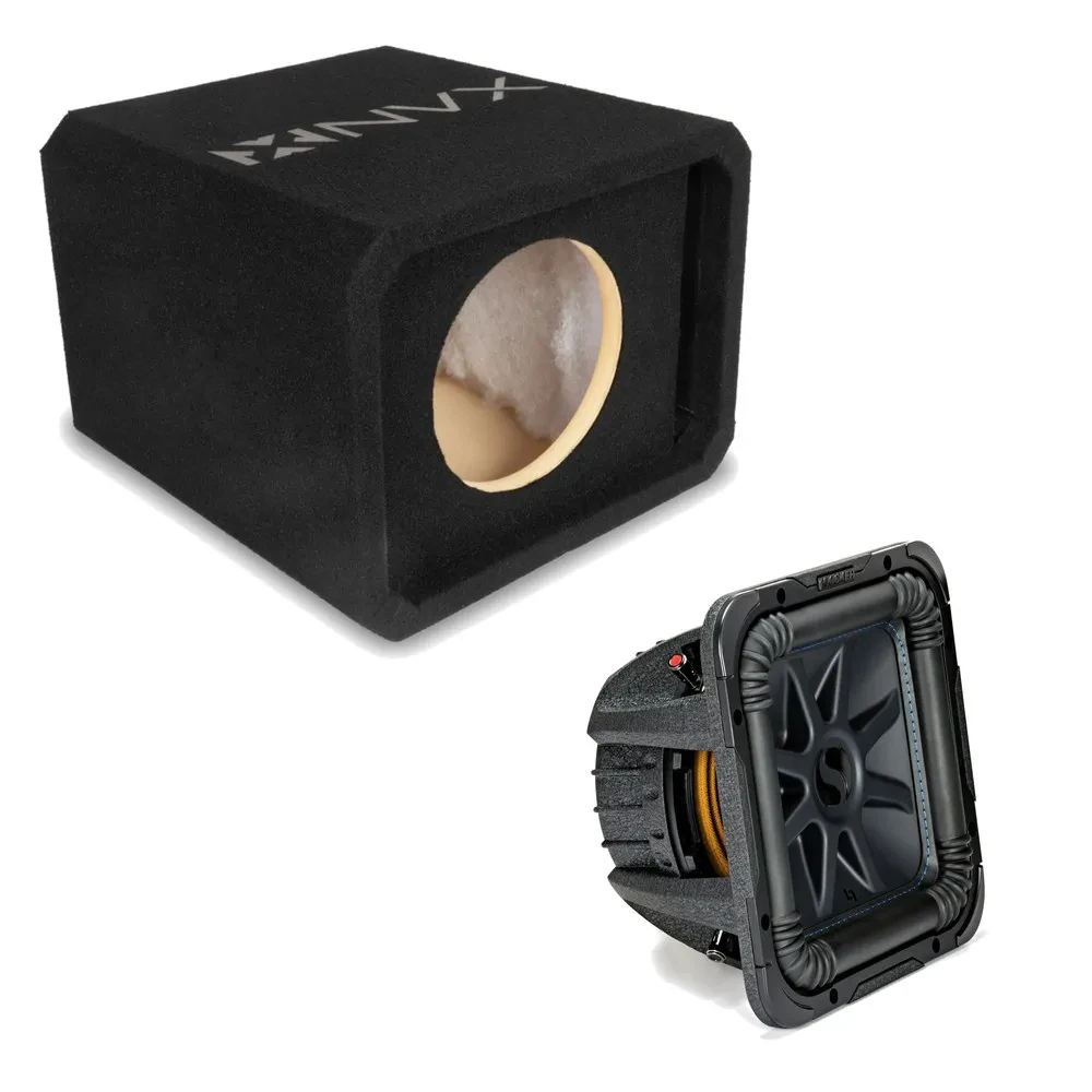 Сабвуфер пассивный NVX NE81P с сабвуфером Solo-Baric (44L7S82), 1x8", щелевой порт, MDF 3/4"