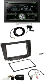 Pioneer CD USB Lenkrad Bluetooth 2DIN DAB Autoradio für Suzuki Kizashi ab 2010