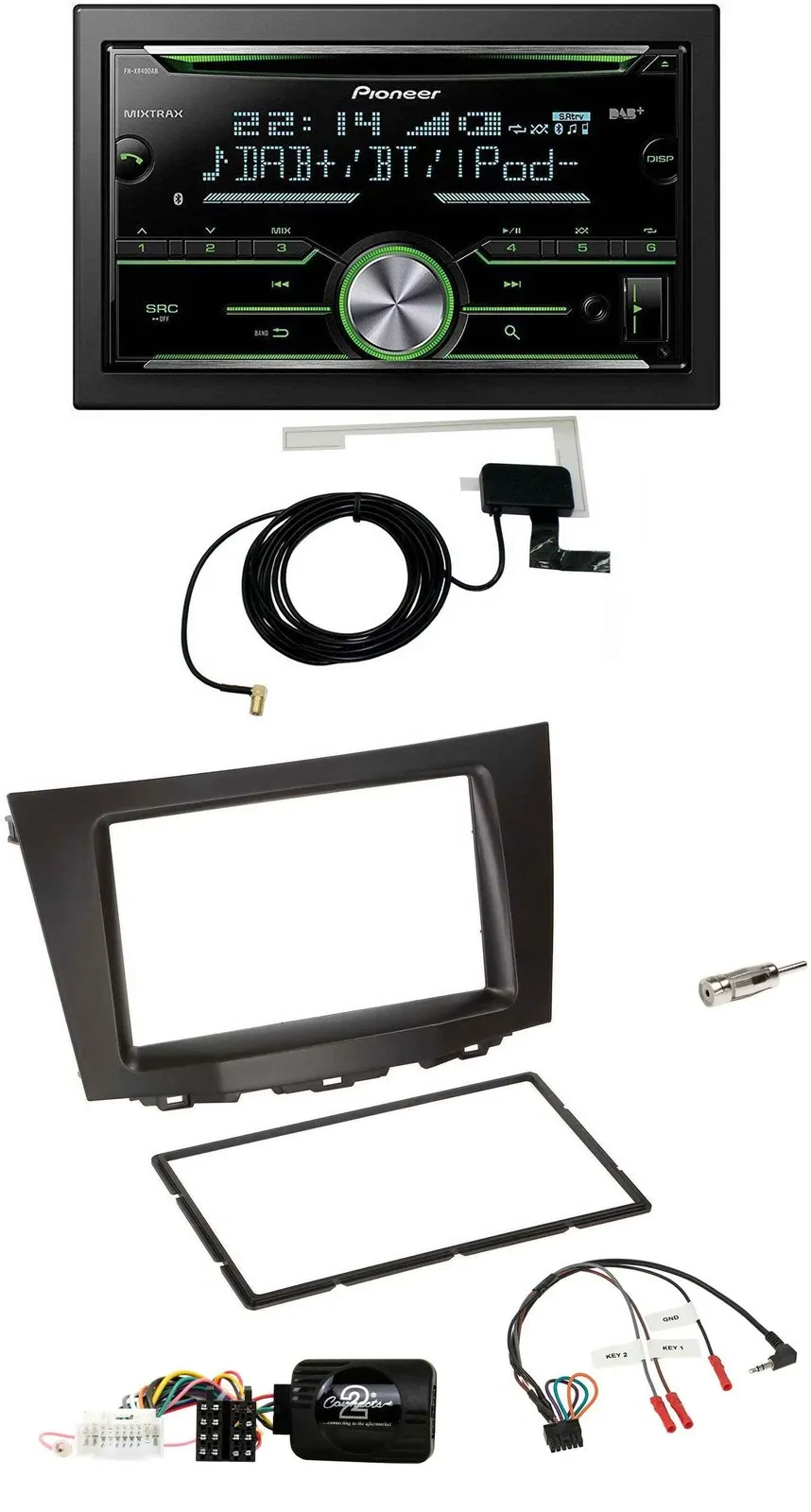 Автомагнитола для Suzuki Kizashi (с 2010) Pioneer CD USB Bluetooth 2DIN DAB