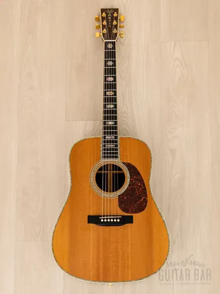 Акустическая гитара Martin Guitars D-45 Dreadnought Natural w/case USA 2001