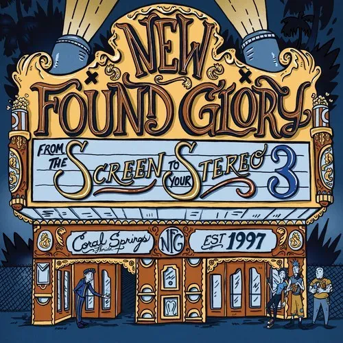 Виниловая пластинка New Found Glory - From The Screen To Your Stereo 3 [New Vinyl LP] 10", Black, Di