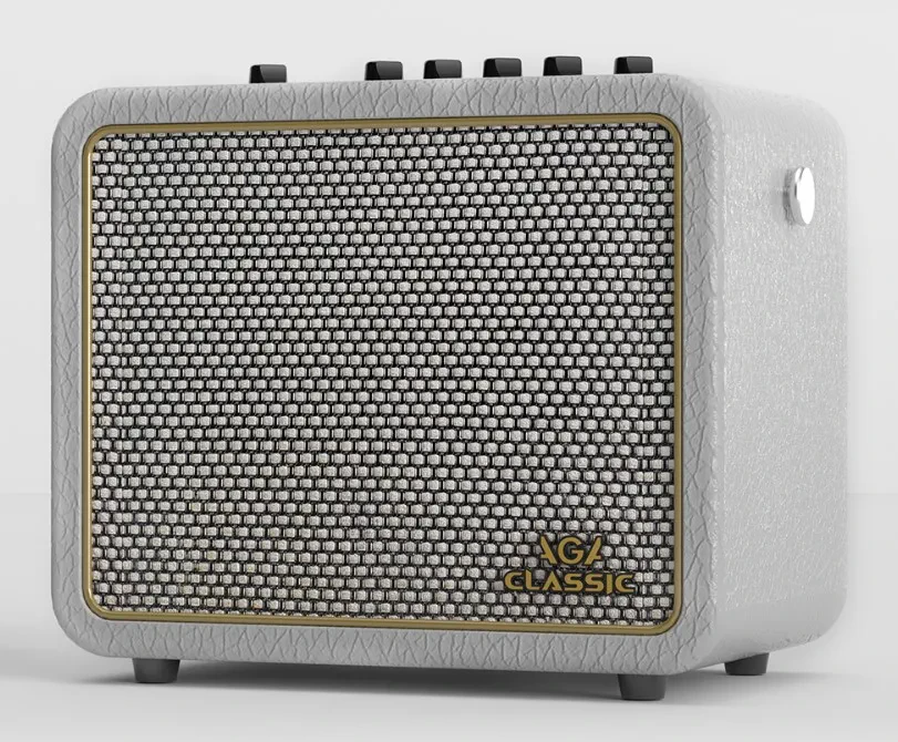 Комбоусилитель для электрогитары AGA AGA-CLASSIC 5 Вт белый