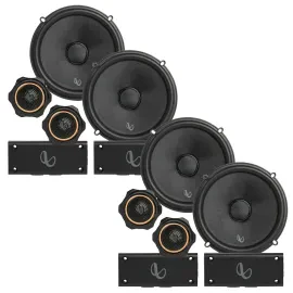 (2-Pairs) Infinity Kappa 603CF 440W EMS 6.5" 2-way Component Speaker
