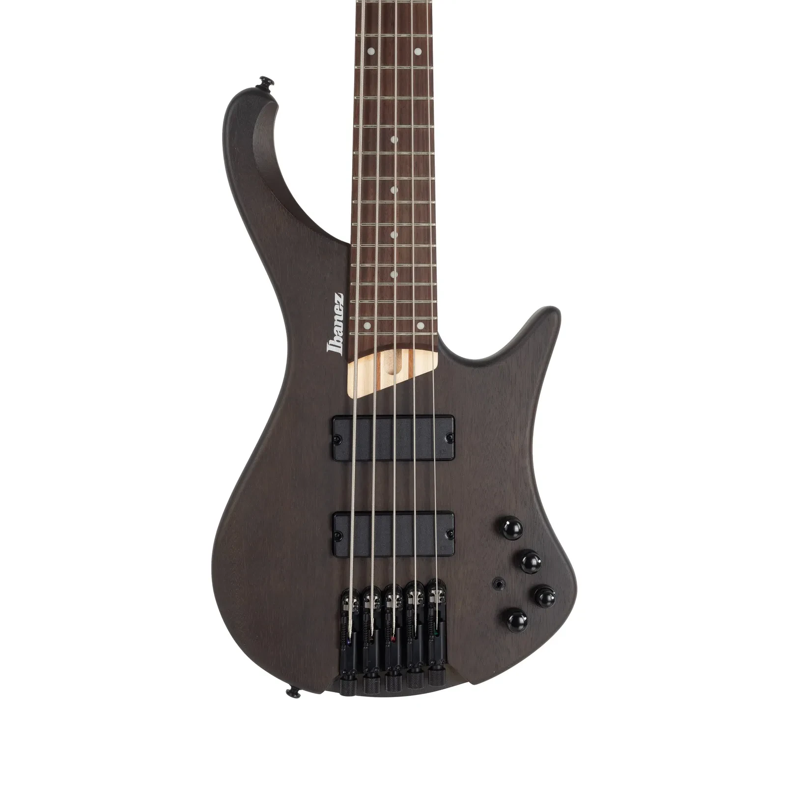 Ibanez EHB605WNF Ergonomic Headless 5-string Bass - Walnut Flat