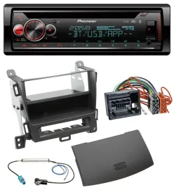 Pioneer MP3 DAB CD Bluetooth USB Autoradio für Opel Zafira Tourer ab 12 jet blac