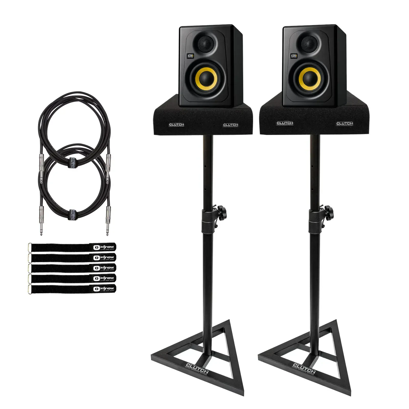 Активный студийный монитор KRK K3-NA Kreate 3 Black с аксессуарами (пара)