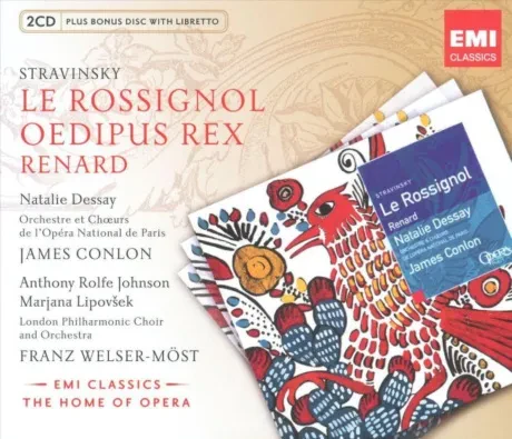 JAMES CONLON, NATALIE DESSAY - Stravinsky: Le Rossignol / Renard / Oedipus Rex (3CD)