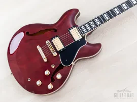 1979 Yamaha SA2000 Vintage Semi-Hollowbody ES-Style Guitar w/ Case, Hangtag
