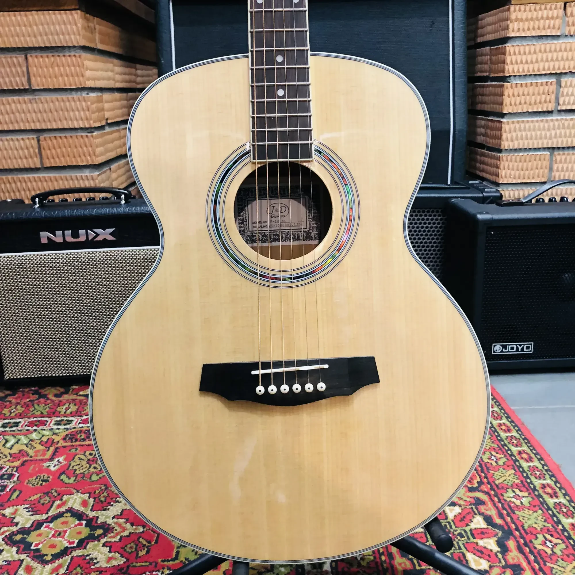 Акустическая гитара J&D Guitars F-10 Orchestra Natural