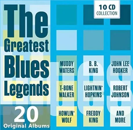 VARIOUS ARTISTS - The Greatest Blues Legends (10CD, Box)