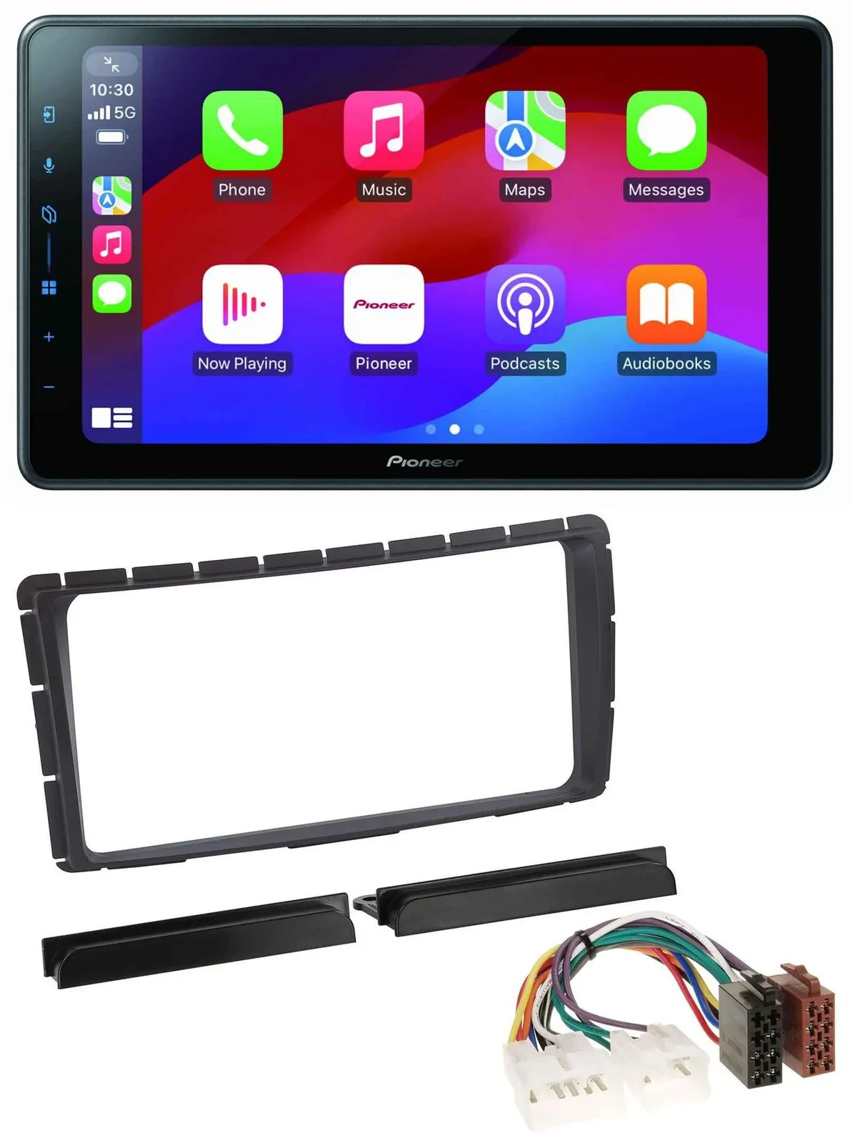 Pioneer Bluetooth 2DIN USB MP3 DAB Autoradio für Toyota Hilux (ab 2011)