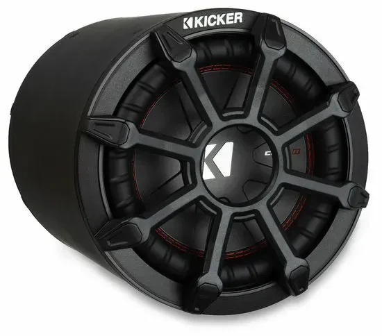 Пассивный сабвуфер Kicker 46CWTB82 8", 600W, 2 Ом, закрытый тубус