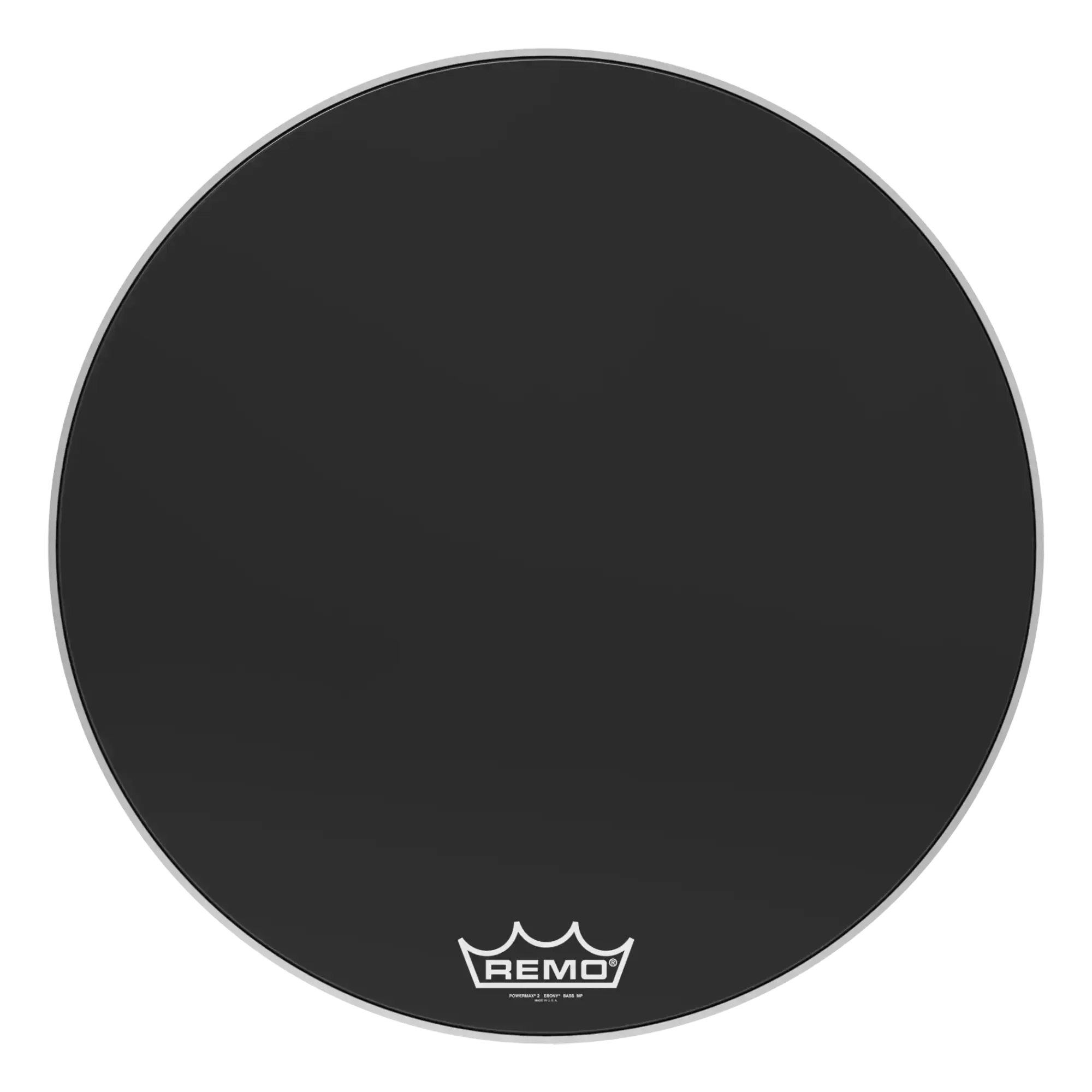Пластик для барабана Remo 32" Powermax 2 Ebony Crimplock