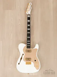 Электрогитара полуакустическая Fender Telecaster Thinline Super Deluxe Limited Edition HH Olympic White w/case Japan 2015