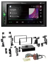Pioneer 2DIN MP3 DAB USB Bluetooth Autoradio für Nissan Cube ab 09 Frontier ab 1