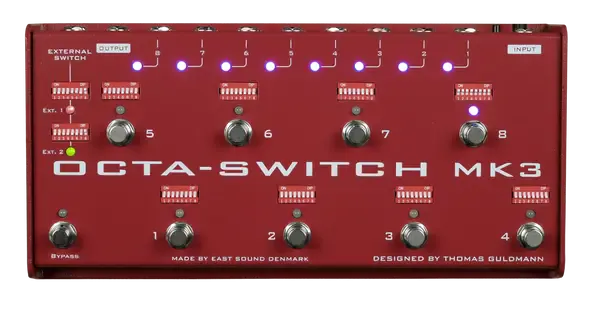 Педаль эффектов для электрогитары Carl Martin Octa-Switch MK3