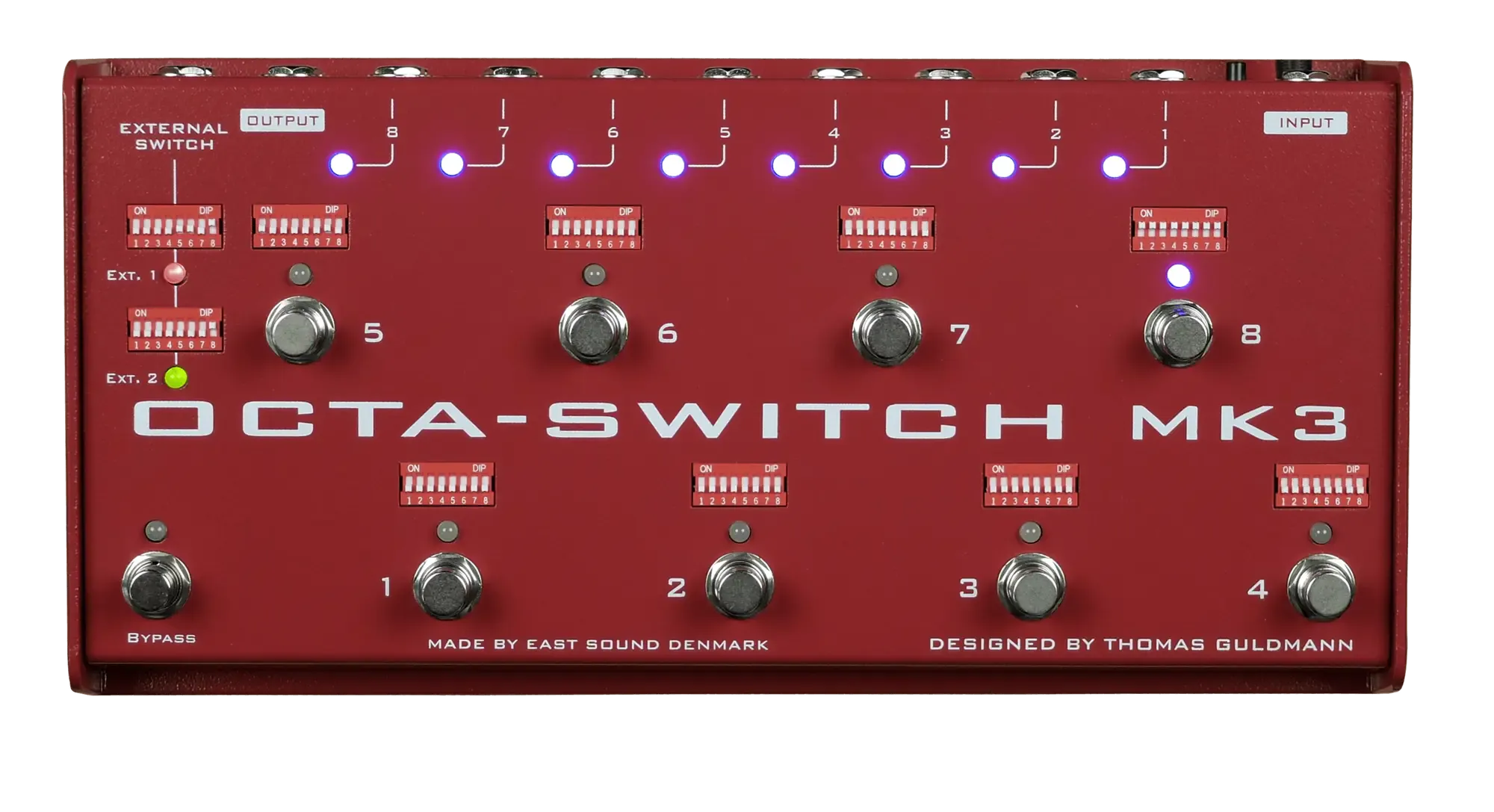 Педаль эффектов для электрогитары Carl Martin Octa-Switch MK3