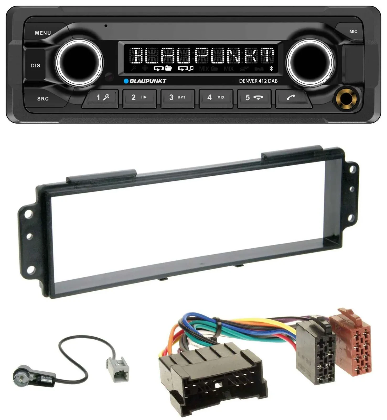 Blaupunkt Bluetooth DAB MP3 USB Autoradio für Kia Picanto (2008-2011)