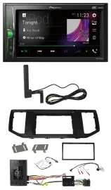Pioneer MP3 DAB Lenkrad 2DIN Bluetooth Autoradio für VW Crafter MAN TGE Infoadap