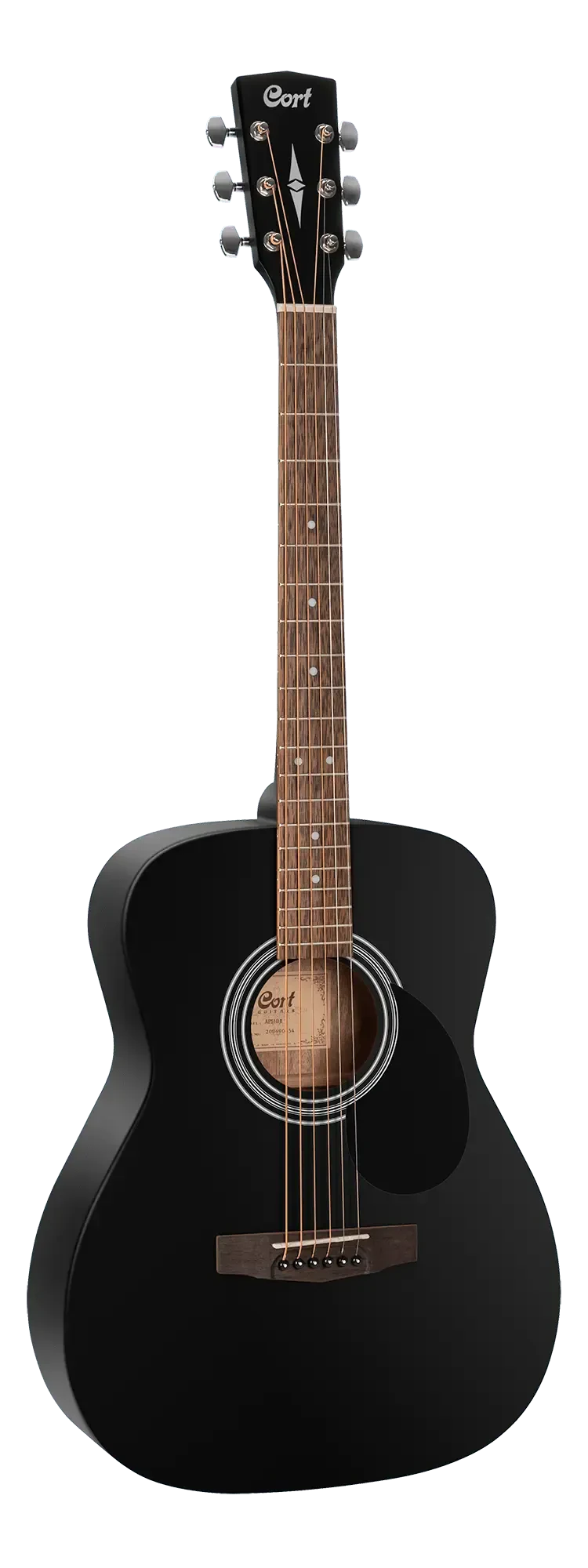 Акустическая гитара Cort AF510 Concert Black Satin
