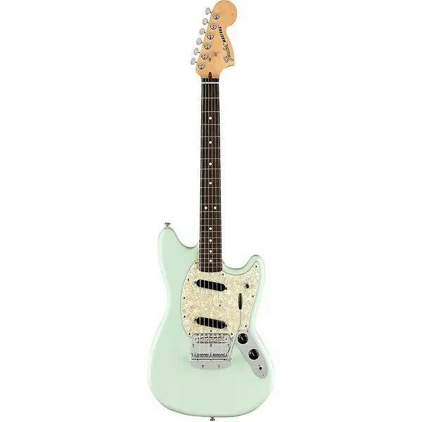 Электрогитара Fender American Performer Mustang Rosewood FB Satin Sonic Blue