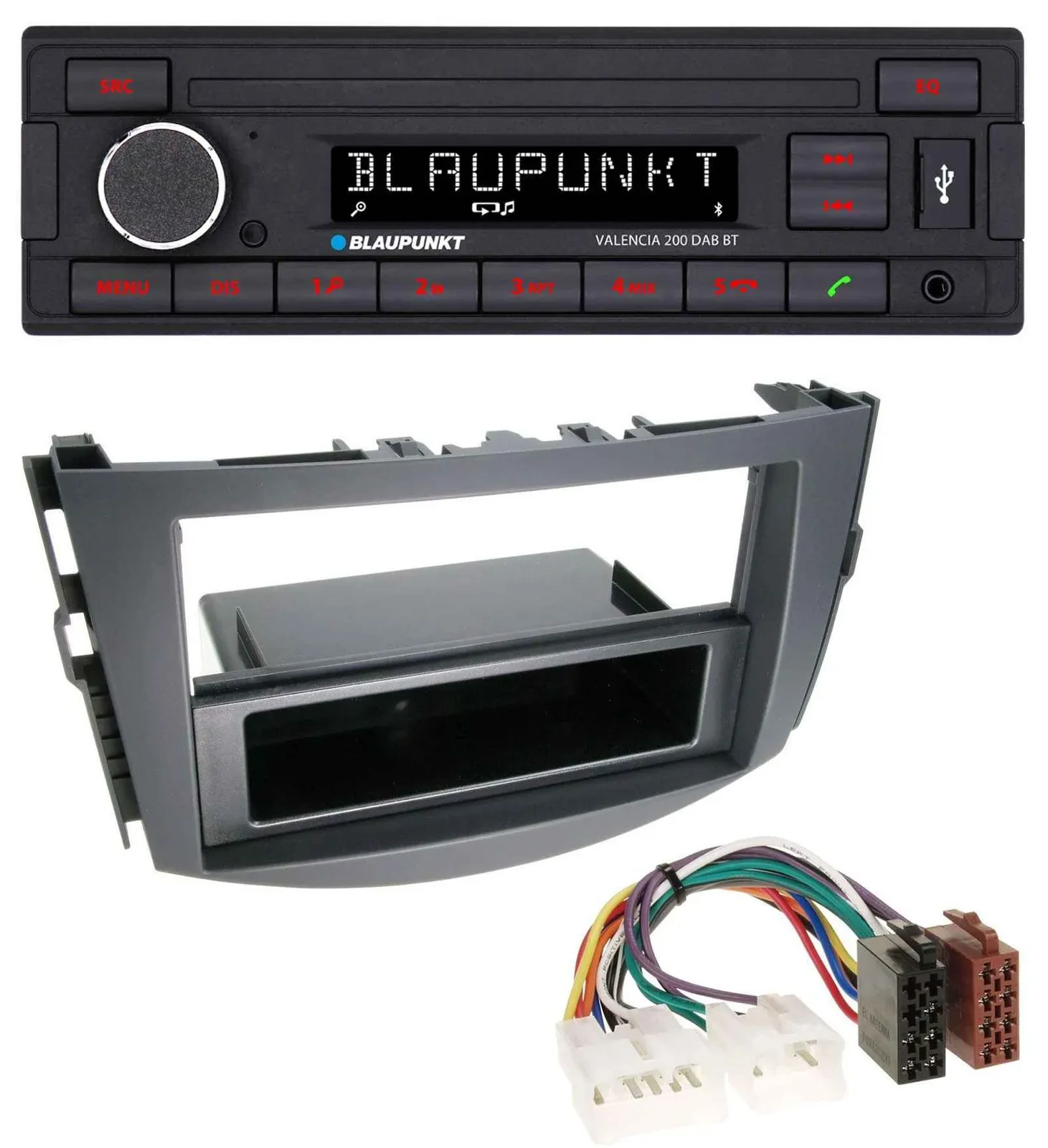 Автомагнитола Blaupunkt для Toyota RAV4 (с 2006) DAB, MP3, Bluetooth, USB