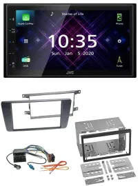 JVC DAB 2DIN MP3 Bluetooth USB Autoradio für Skoda Octavia 04-13 Scout 06-12