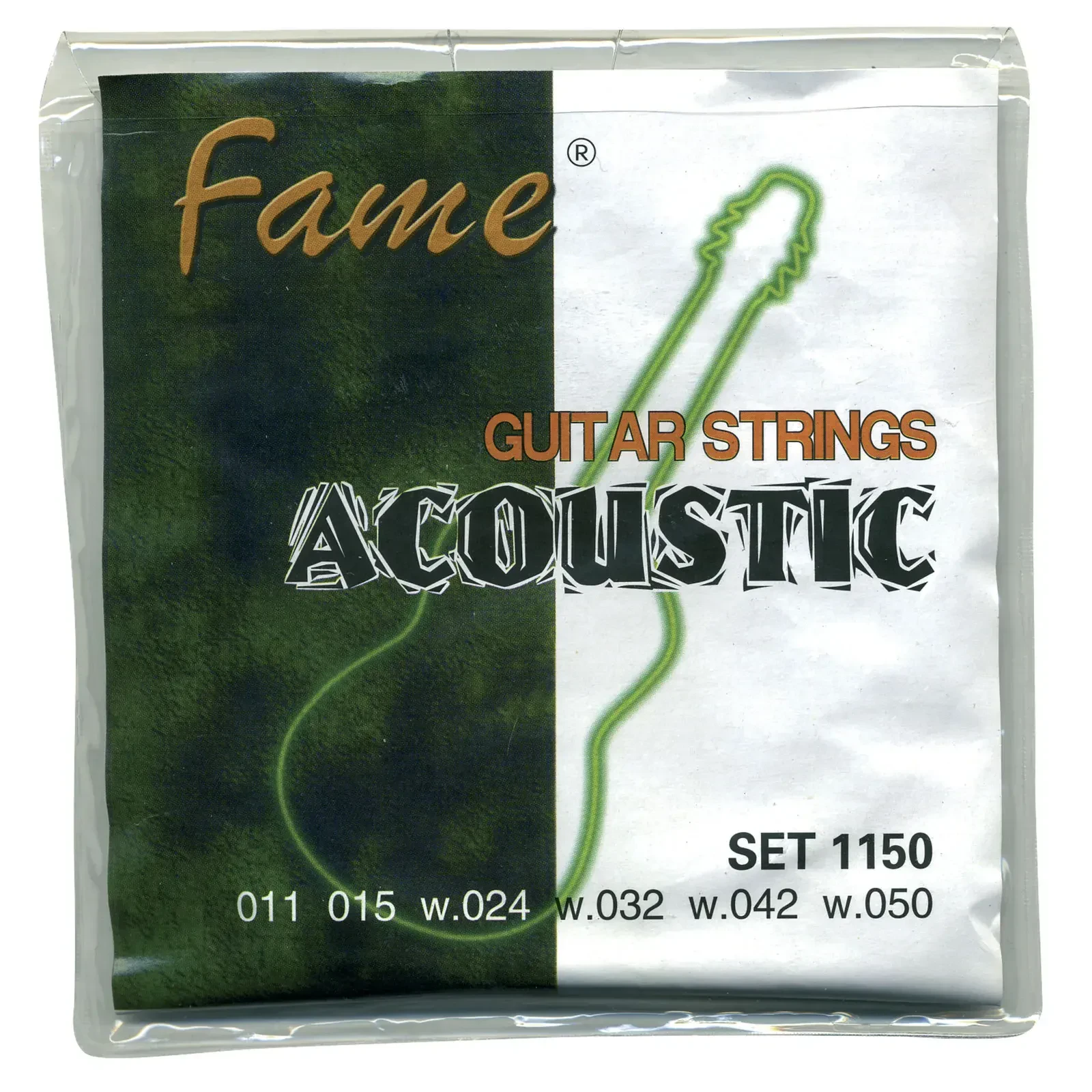 Струны для акустической гитары Fame Audio SET1150 Bronze Custom Light 11-50