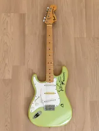 Электрогитара Fender Yngwie Malmsteen Stratocaster ST72-86DSC Reverse Body Sonic Blue w/gigbag Japan 1987