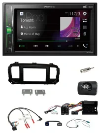 Pioneer 2DIN Lenkrad DAB USB Bluetooth Autoradio für Citroen Jumpy Erstausst. DI