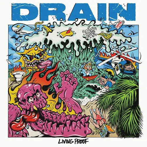 Виниловая пластинка Drain - Living Proof [New Vinyl LP] Explicit, Gatefold LP Jacket